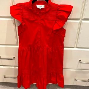 SEA New York Red Cotton Dress